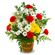 My dear friend. A lovely and gentle basket arrangement of chrysanthemums and carnations accentuateded with limonium and greens is a wonderful &#39;&#39;just because&#39;&#39; present.. Minsk
