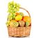 &#39;Summer&#39; Fruit Basket. Basket of fresh fruit.. Minsk